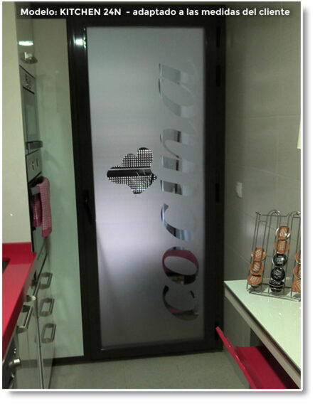 vinilo Cristal puerta cocina 1120 k24N F02