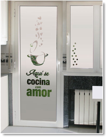 vinilo cristal puerta cocina 1120 k77N F01