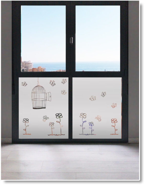 vinilos cristales ventanas infantiles 1400 009N F01