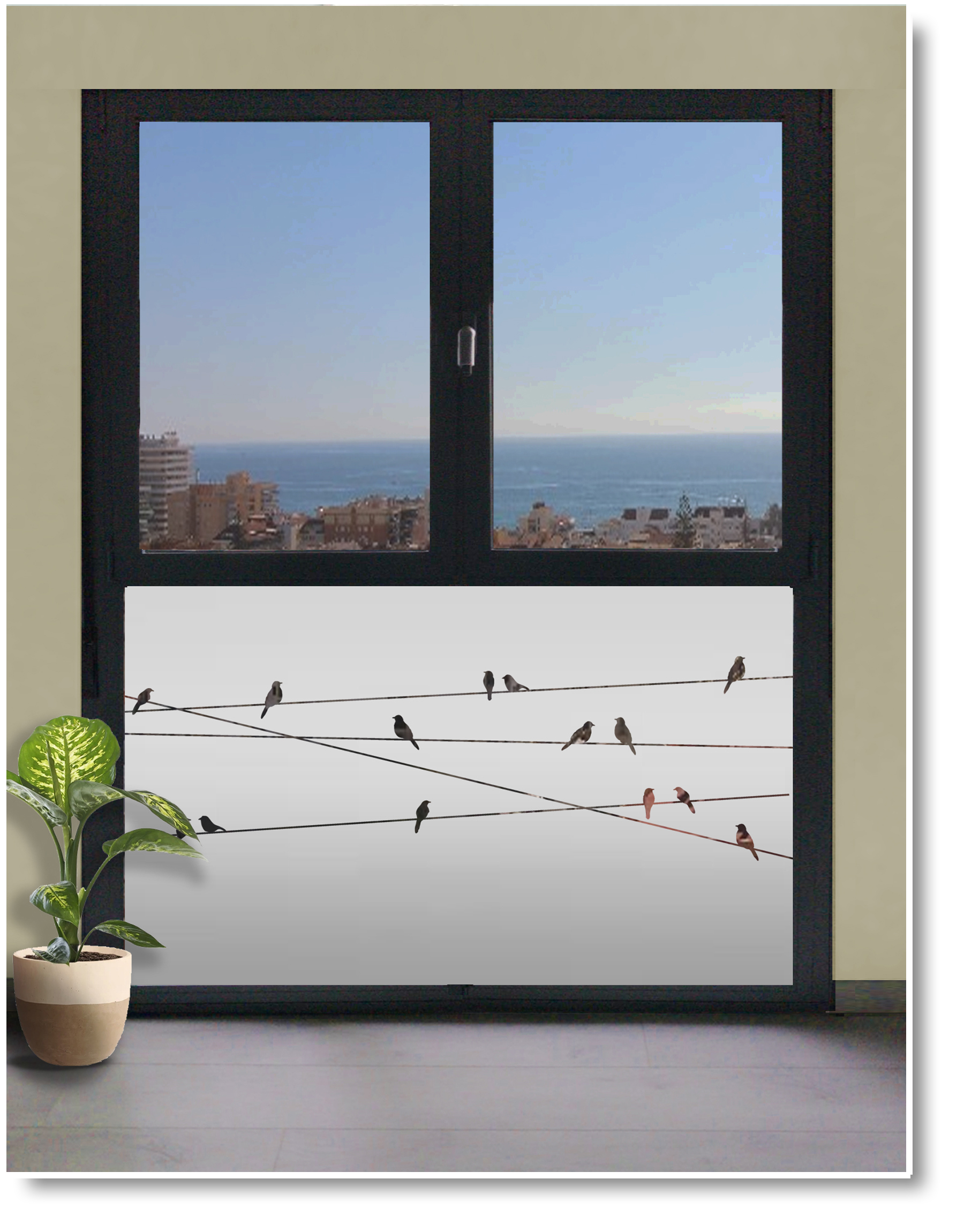 Vinilos Decorativos para Puertas y Ventanas de Cristal ó Vidrio