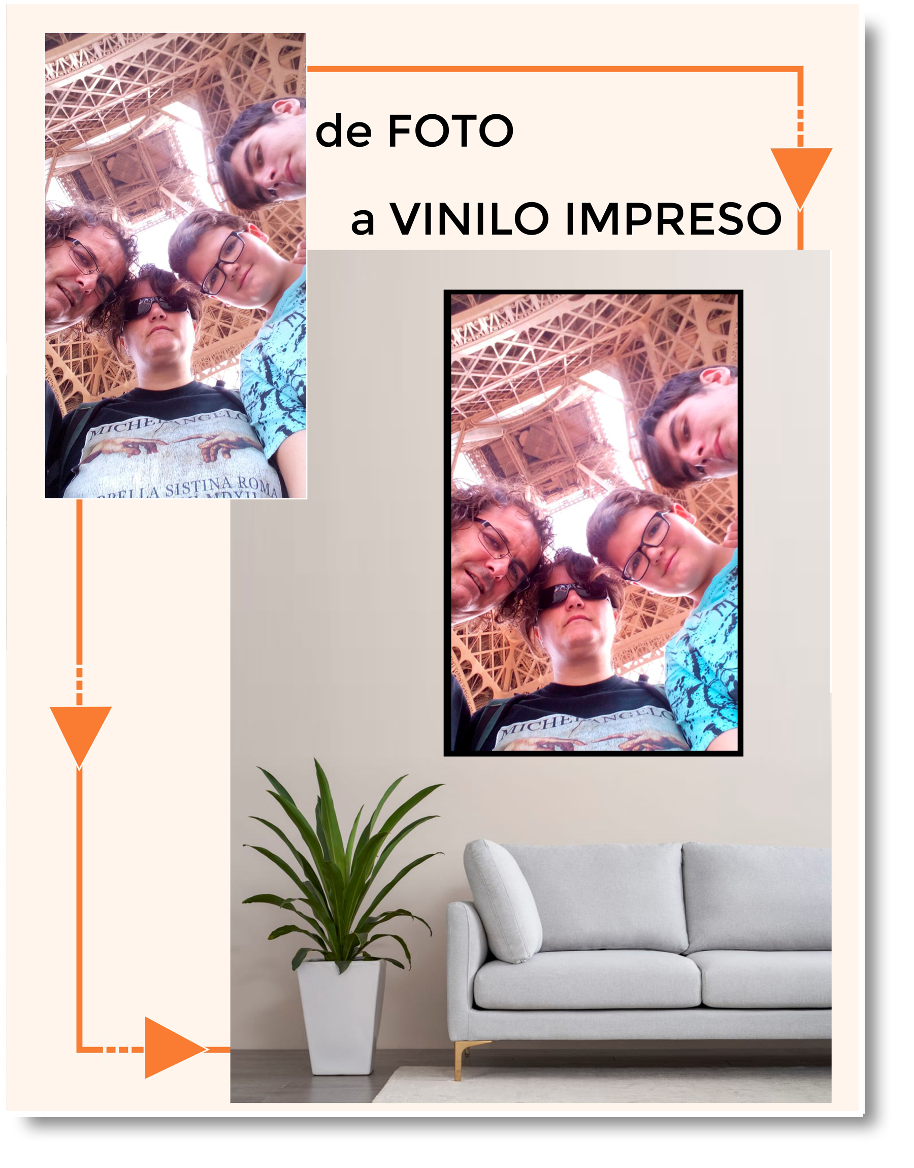 Vinilo personalizado: de FOTO a VINILO IMPRESO - tokPersonal