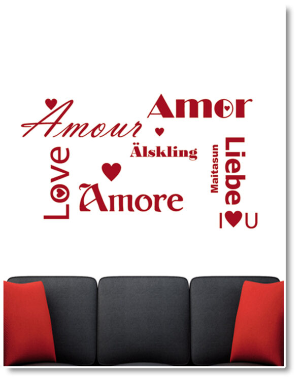 Vinilo salon 2330 069 PALABRAS AMOR F01