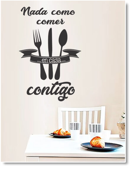 Vinil para pared de la cocina