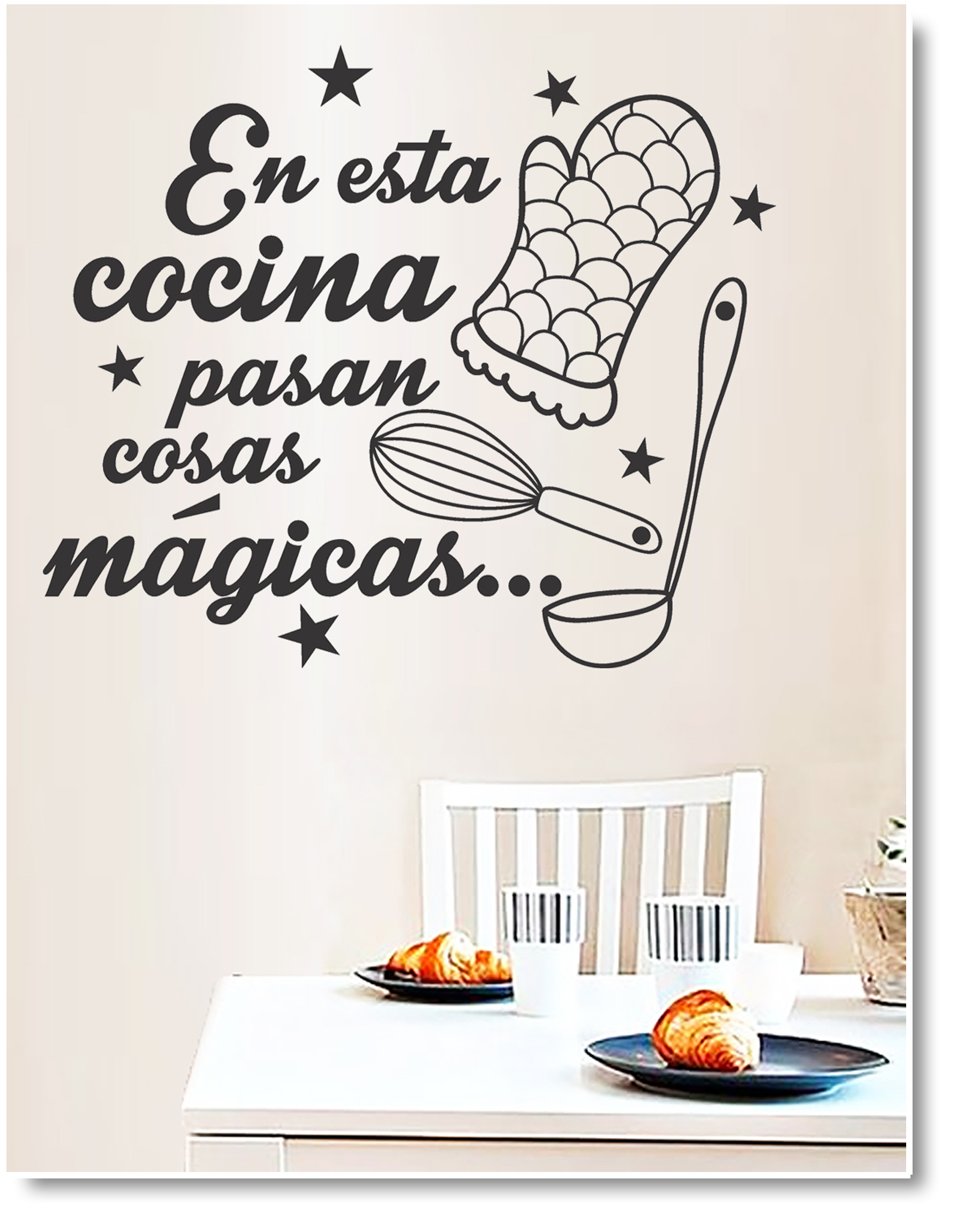 Vinilo decorativo COCINA MÁGICA - tokPersonal