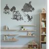 Vinilo adhesivo de pared del cuento LOS TRES CERDITOS