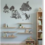 vinilo_infantil_2510-075_LOS TRES CERDITOS